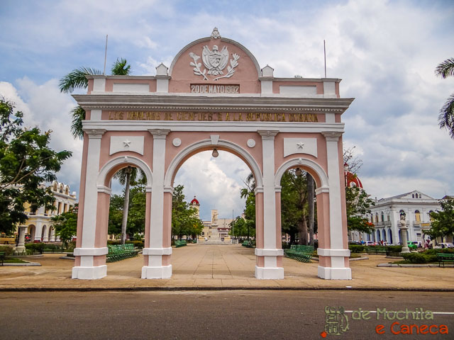 Arco del Triunfo de Cinefuegos. Cienfuegos - Cuba-Arco do triunfo