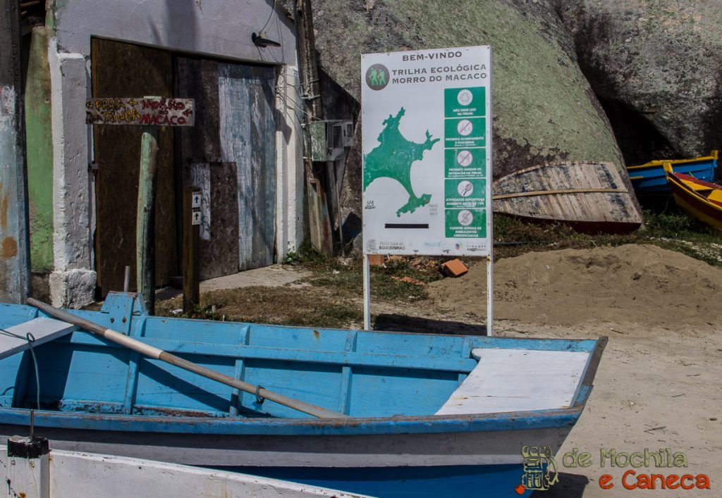 Entrada Trilha Morro do Macaco morrodomacaco