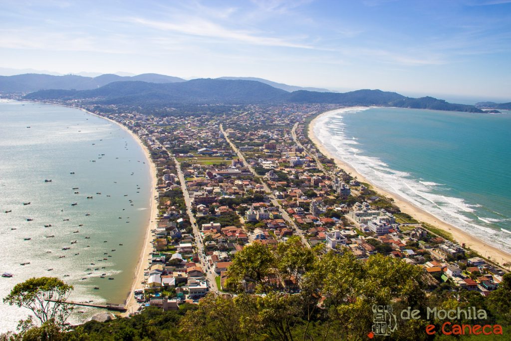 Praia do Canto Grande e Praia do Mariscal - Morro do Macaco morro do macaco