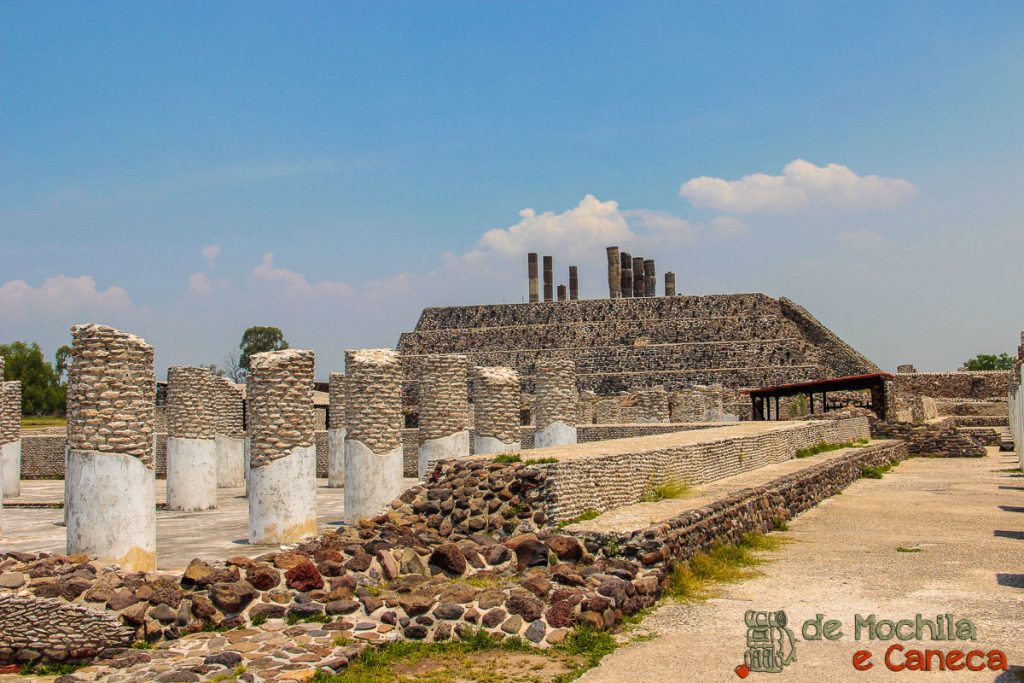 Tula de Allende - Zona Arqueológica Tula de Allende- pirâmide