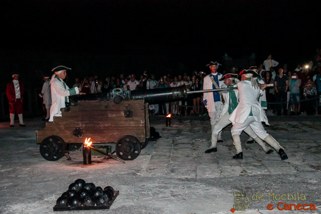 cañonazo de las nueve Fortaleza San Carlos de la Cabaña