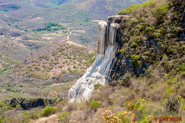 Cascatas petrificadas de Hierve el Agua