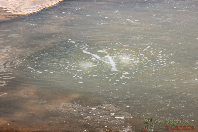 borbulhas em Hierve el agua Hierve el agua