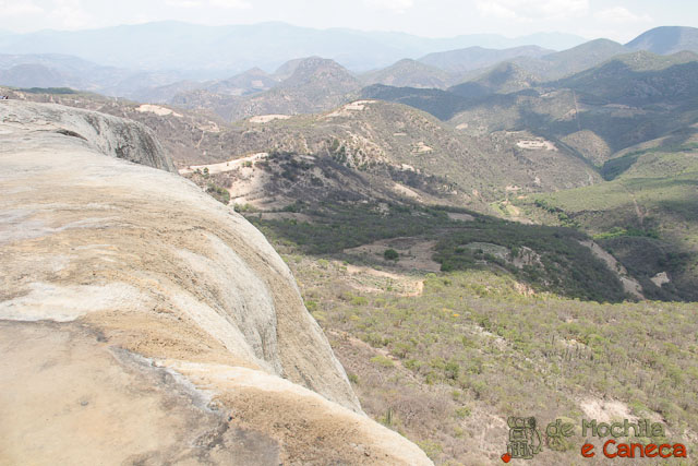 Hierve el Agua Visual Cascata de Hierve el agua