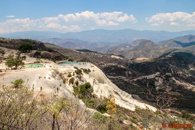 Cascatas de Hierve el agua