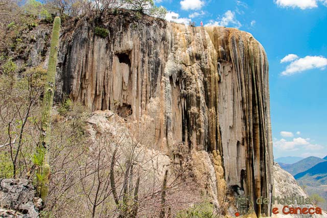 Cascatas petrificadas de Hierve el Agua