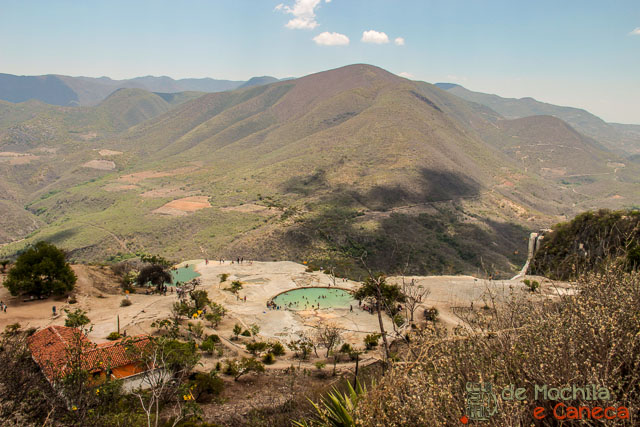 Entrada de Hierve el Agua Hierve el agua