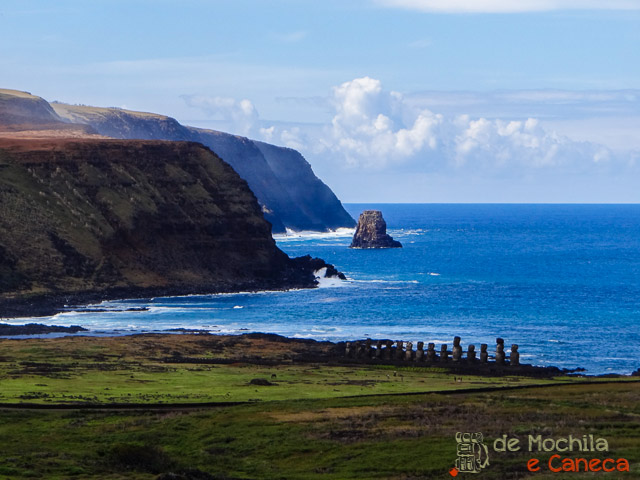 Visual - Vulcão Rano Raraku O que fazer na Ilha de Páscoa- Atrações na Ilha de Páscoa