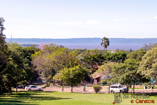Lago Ypacaraí - vista panorâmica