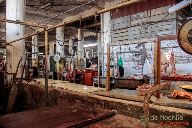 Mercado 4 de Assunção-carnes