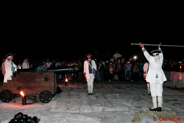 Cañonazo de las nueve Cañonazo de las nueve - Cerimônia