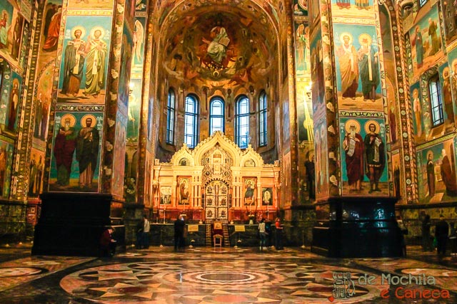 Catedral do Sangue Derramado- Interior - Mosaicos Catedral do Sangue Derramado- Interior - Mosaicos