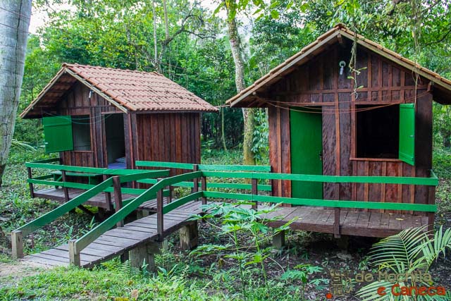 Onde ficar no PETAR-Chalés em meio a natureza.