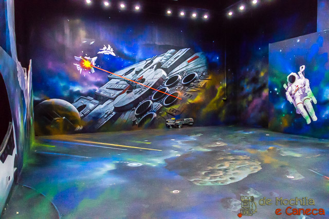 Museu 3d em Ciudad del Este- Guerra nas estrelas