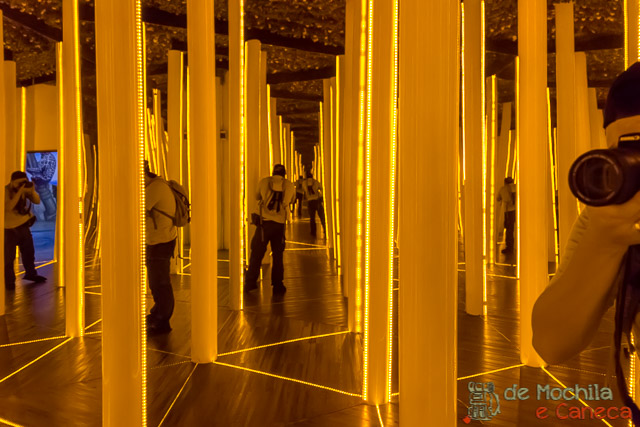 Museu 3d em Ciudad del Este-Labirinto de espalhos