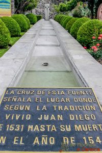 Local onde viveu Juan Diego. Basílica Nossa Senhora de Guadalupe-Juan Diego.