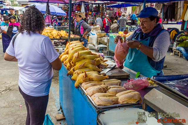 Frango. Otavalo Equador-Frango!