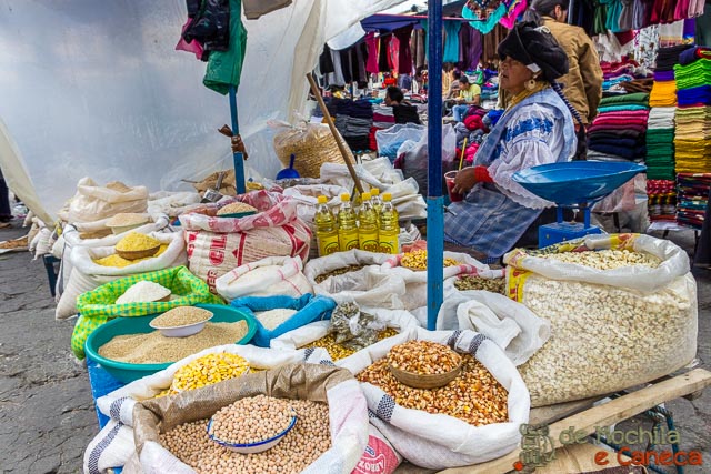 Equador - grãos. Otavalo Equador-Comida