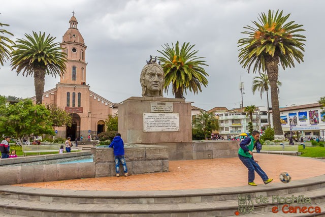 Parque Simom Bolivar Otavalo Equador