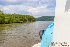 Ilha de Superagui-Trajeto