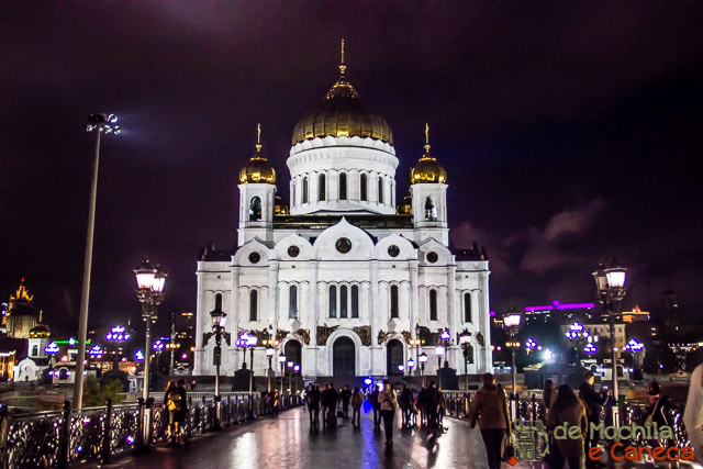 Catedral do Cristo Salvador lugares imperdíveis para conhecer em Moscou -Catedral do Cristo Salvador