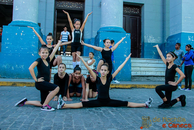 Apresentação de dança. Santa Clara - Cuba-Dança.