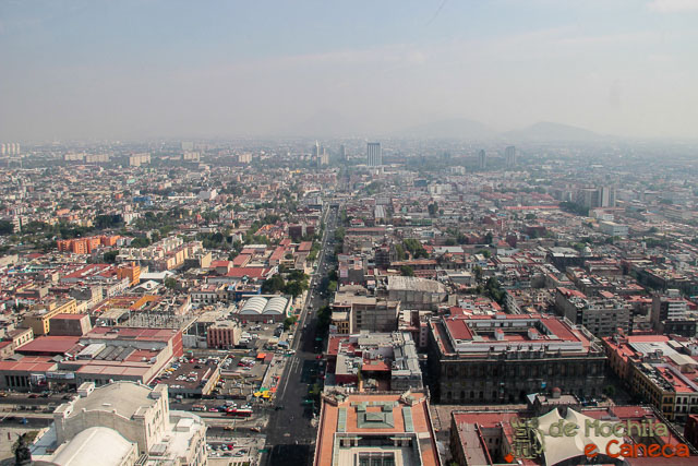Cidade do México vista do alto. Torre Latino americana - Mexico-Mirante