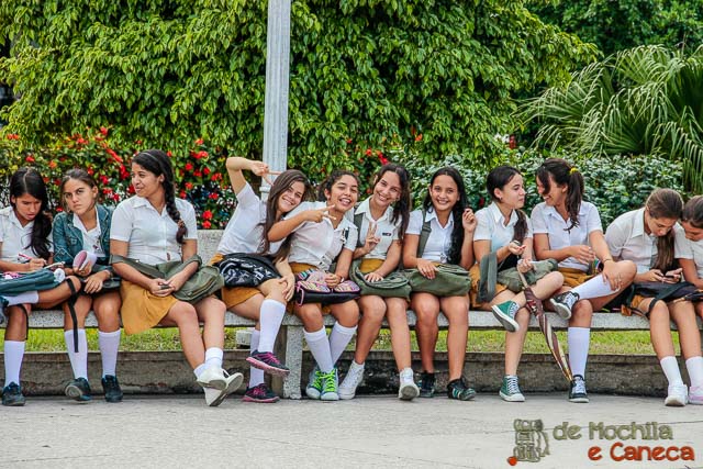 Aula em cuba. Aula em cuba.