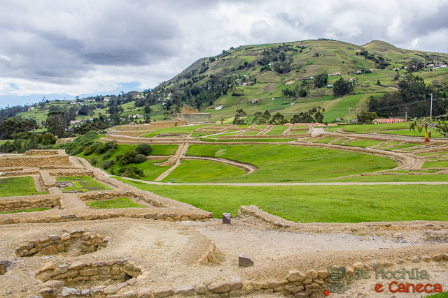 Trajeto inicial no circuíto de Ingapirca. Trajeto inicial no circuíto de Ingapirca.