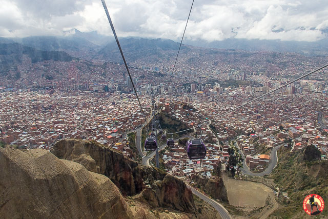 Roteiro de 15 dias pela Bolívia e Norte da Argentina: La Paz - Teleférico - Bolívia. Roteiro de 15 dias pela Bolívia e Norte da Argentina: La Paz - Bolívia.