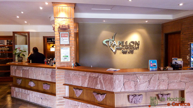 Recepção - Hotel Papillon. Recepção - Hotel Papillon.